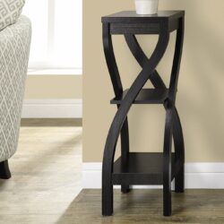 Accent Table, Square, Contemporary & Modern - Espresso