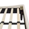Aspen - Queen Vertical Tufted Modern Headboard Platform Bed Set - French Beige - Image 13