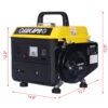 Portable Outdoor Generator Low Noise Gas Powered For Home Use - Yellow - Image 3