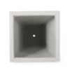 Outdoor Modern Small Cast Stone Planter - Matte White - Image 6