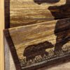Nature's Nest - 2'7" X 7'3" Lodge Area Rug - Multi / Beige - Image 3
