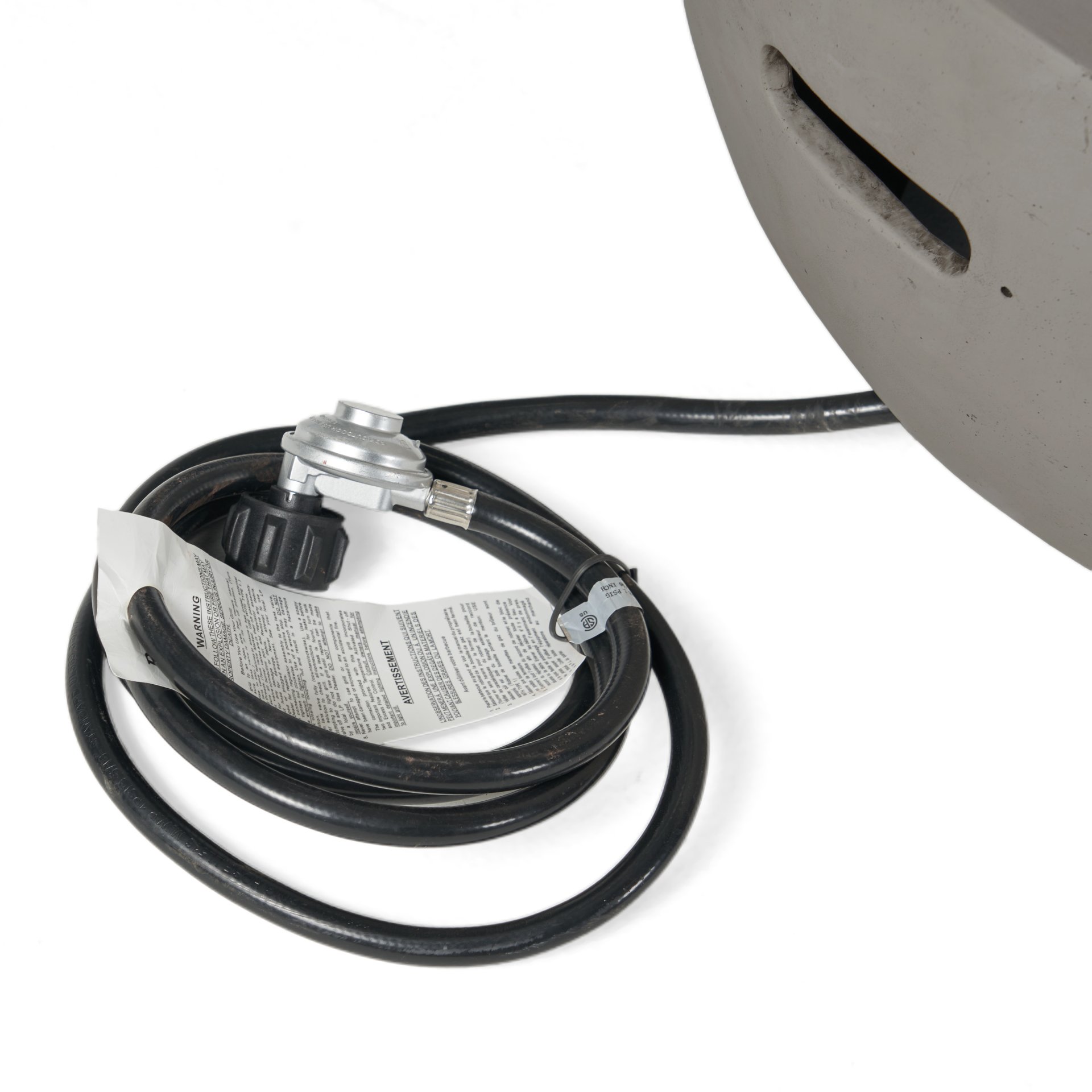 Bowl Shaped Propane Fire Pit 40000 Btu (Tank Cover Not Included) - Light Gray - Image 15