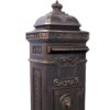 Mailboxes Residential Large Capacity Letter Box Aluminum - Bronze - Image 11