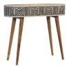 Inlay - Edessa Bone Console Table - Oak - Image 2