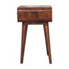 Avora - Nightstand With 1 Drawer - Brown - Image 8