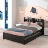 Full Bed With Trundle, Bookcase - Espresso - Image 2
