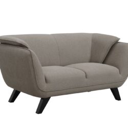 Nayeli - Brown Loveseat - Brown