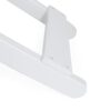 Outdoor Folding Wooden Side Table - White - Image 10