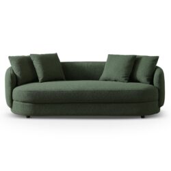 Dylan - Modern French Sofa - Brown / Dark Green