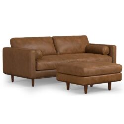 Morrison - Sofa And Ottoman Set - Brown