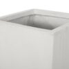 Modern Outdoor Cast Stone Planter - White - Image 8