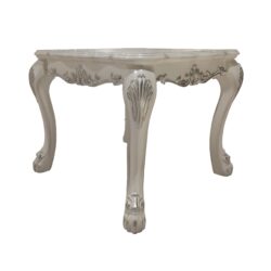 Dresden - End Table - Bone White