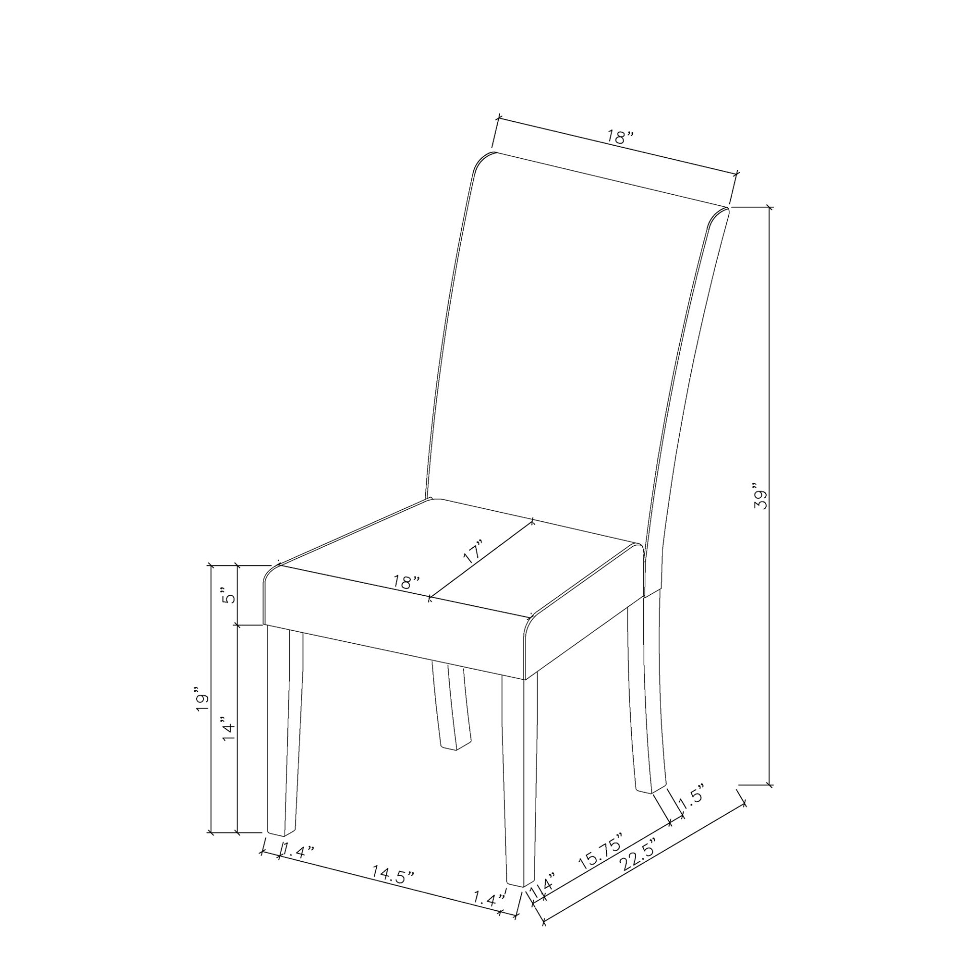 Dahiris - Dining Table Set With Chairs - Gray - Image 6