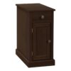 Accent End Table, Storage Drawer, Versatile Design - Espresso - Image 7
