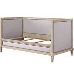 Charlton - Twin Daybed - Beige / Weathered Oak