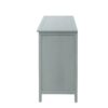 3 Drawer Cabinet, American Furniture, Suitable For Bedroom, Living Room, Study - Light Gray - Image 11