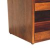 Buffalo - Hide Pull Out Shoe Storage Bench - Chestnut - Image 17
