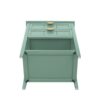 2 Drawer Side Table, American Style, End Table, Suitable For Bedroom, Living Room, Study - Light Green - Image 19