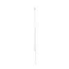 Adalid - Square Shaped Mirror With LED Lighting And Glittered Detailing - White - Image 6