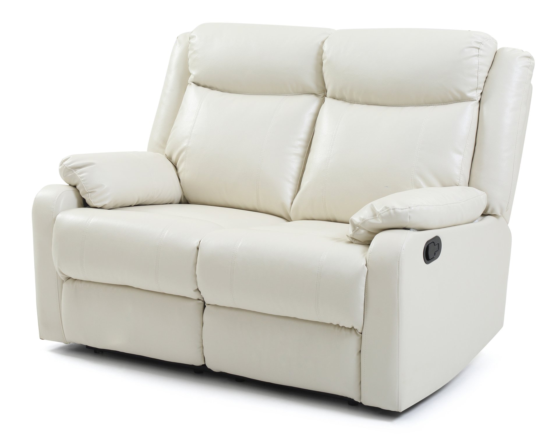 Stylish Reclining Love Seat For Two - Pearl - Image 4