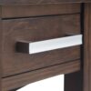Kitchener - Narrow Side Table - Warm Walnut Brown - Image 2