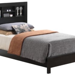 Twin Bed Stylish - Elegant Black