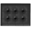 Shay - Mid Century Small Coffee Table Storage Ottoman - Distressed Black - Image 4