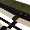 Aspen - Queen Vertical Tufted Modern Headboard Platform Bed Set - Olive Green - Image 5