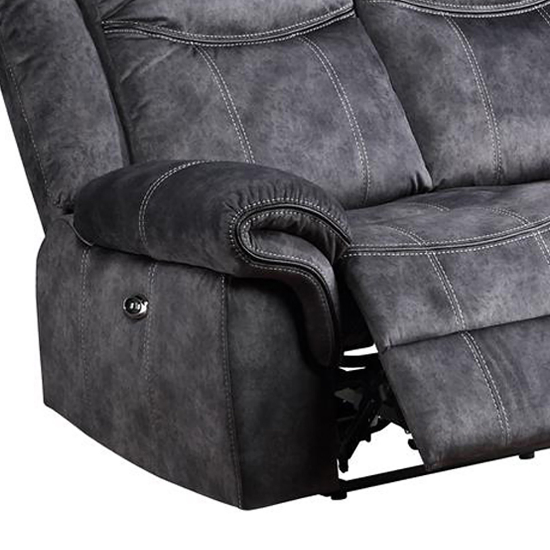 Jimny - Domino Power Reclining Sofa - Granite - Image 6