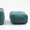 Fluffy Bean Bag Chair, Comfortable Bean Bag For Adults And Children, Super Soft Lazy Sofa Chair With Memory Foam And Ottoman, Indoor Modern Focus Bean Bag Chair For Living Room, Bedroom, Apartment - Green - Image 18