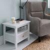 Warm Shaker - End Table - White - Image 6