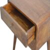 Curved Nightstand - Chestnut - Image 15