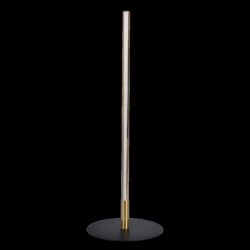 Dimond - LED Table Lamp With On / Off Switch Round Base - Black / Gold