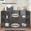 Hazen - Wine Cabinet - Espresso - Image 12