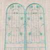 4 Pack Metal Garden Trellis Rustproof Trellis For Climbing Plant Outdoor Flower Support - Green - Image 6