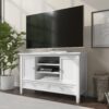 Warm Shaker - Handcrafted TV Media Stand - White - Image 6