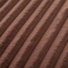 Upholstered Ottoman Coffee Table Foot Rest With Metal Legs And Wooden Storage - Brown - Image 9