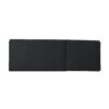 Modern Aluminum Chaise Lounge With Water Resistant Fabric Cushions - Dark Gray - Image 11