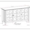 Acadian - Wide Storage Cabinet - Black - Image 8