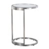 Zenn - Round End Table - Clear - Image 3