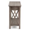 Kitchener - Console Sofa Table - Distressed Gray - Image 4