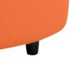 Modern Living Room Sofa Lamb Velvet Upholstered Couch Furniture For Home Or Office - Orange - Image 15