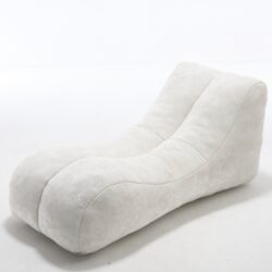 Creative Bean Bag Sofa Chair With High Quality Sponge Filling - White