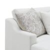 Valiant - Chenille Sectional Sofa With 4 Pillows - Ivory - Image 4