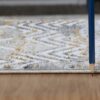 Legacy - 2'7" X 7' Area Rug - Multi / White - Image 3