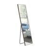 Solid Wood Frame Minimalist Mirror, Bathroom Bedroom Wall Mirror. Enhance Modern Interior Design - Gray / Transparent - Image 16