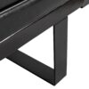 Contemporary Oversized Loveseat Upholstery And Accent Pillows - Black - Image 11