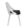 Charlotte - Farmhouse Chair (Set of 2) - White / Charcoal - Image 3