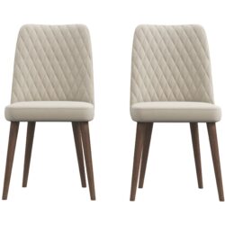Katie - Mid-Century Modern Dining Chair (Set of 2) - Multi