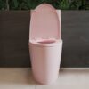 1.1 / 1.60 Gpf Dual-Flush One Piece Toilet, Water-Saving Elongated Comfort Height Floor Mounted, Soft Close 1000 Gram Map Flushing Score Toilet 23T01-Rs - Rose - Image 11